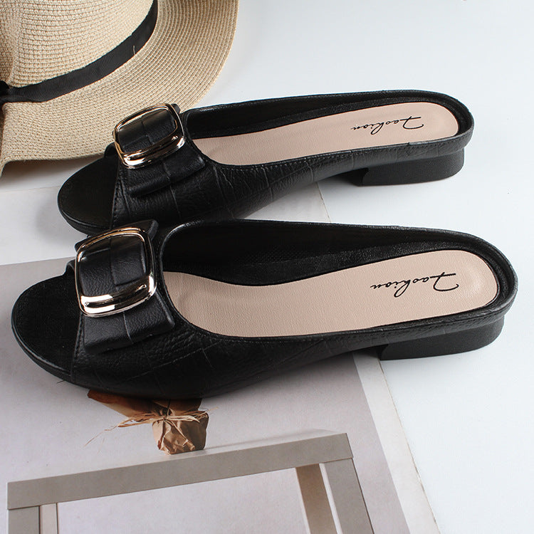 Becky™ Orthopedic Slip-On with Metal Buckle