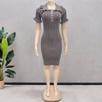 Ivy - French collar dress