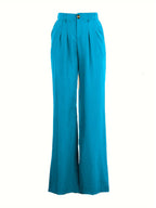 Chic Horizon High-Rise Pleat pants