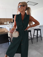 Effortless Chic Button-Down Dress