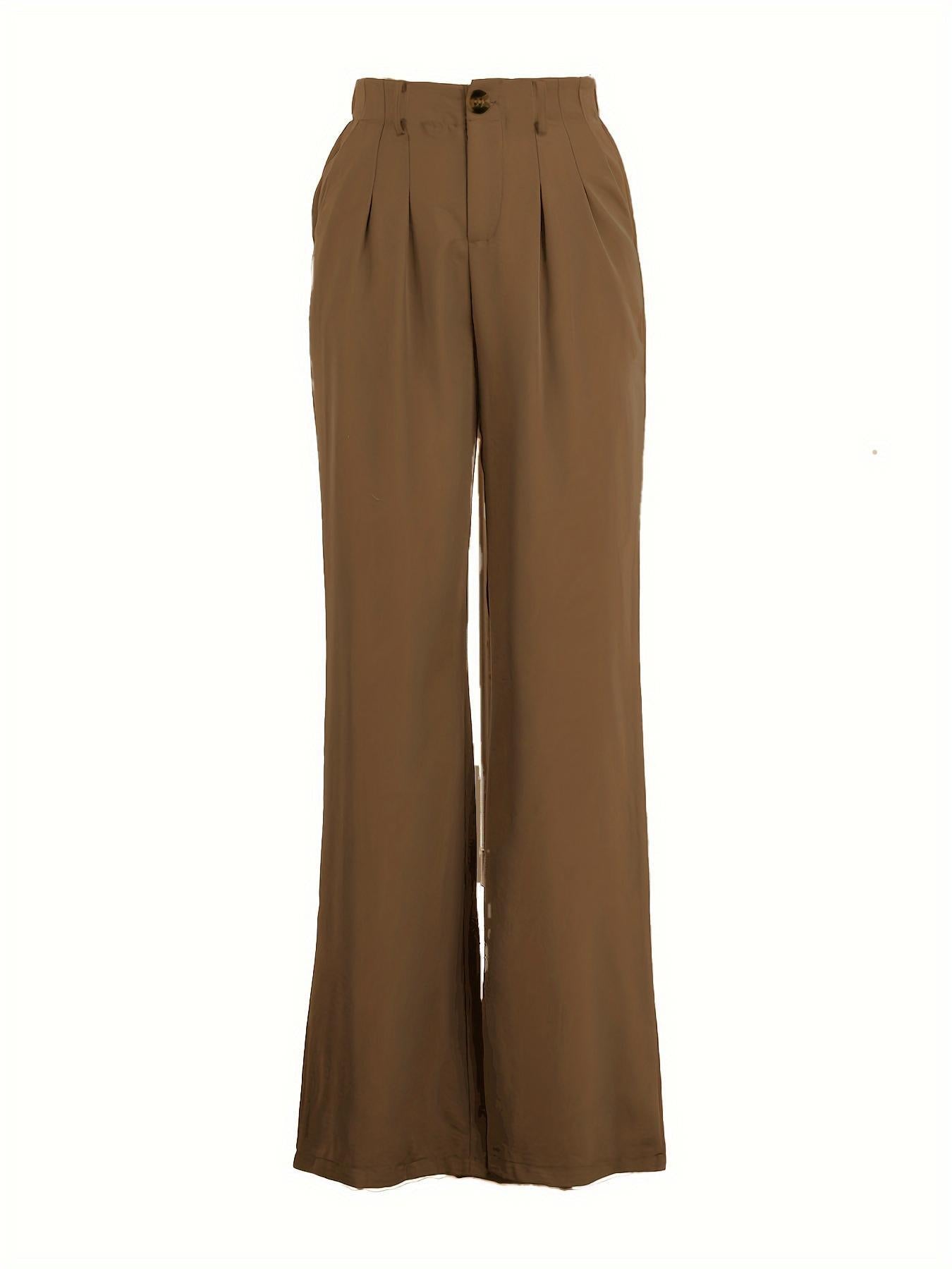 Chic Horizon High-Rise Pleat pants