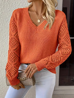 The Aspen Lace Knit Sweater Spring