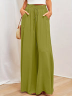 Oaky All-Day Wide Leg Lounge Trousers