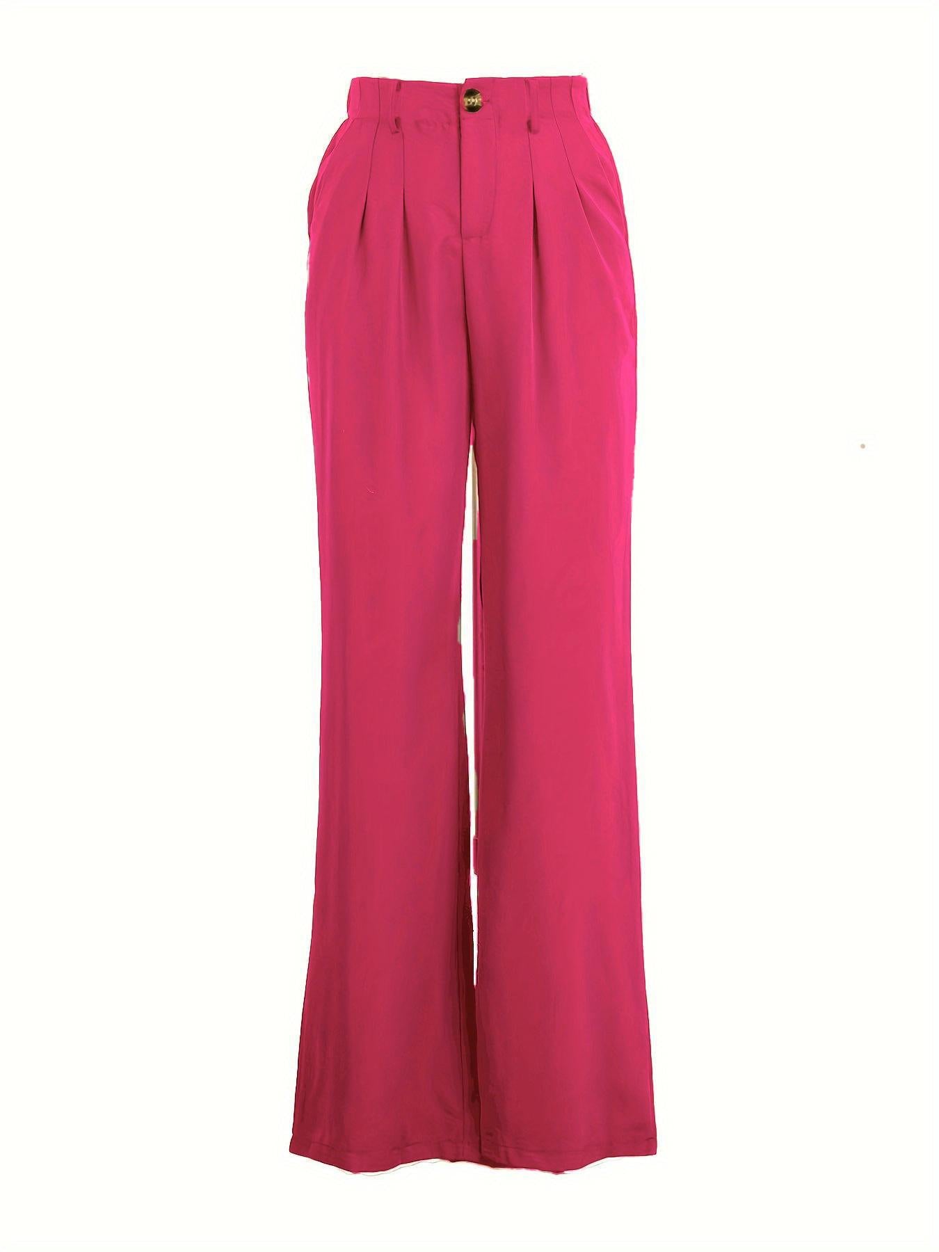 Chic Horizon High-Rise Pleat pants