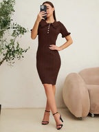 Ivy - French collar dress