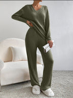 Ribbed Knit Set Spring – Effortless Everyday Style