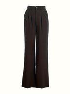 Chic Horizon High-Rise Pleat pants