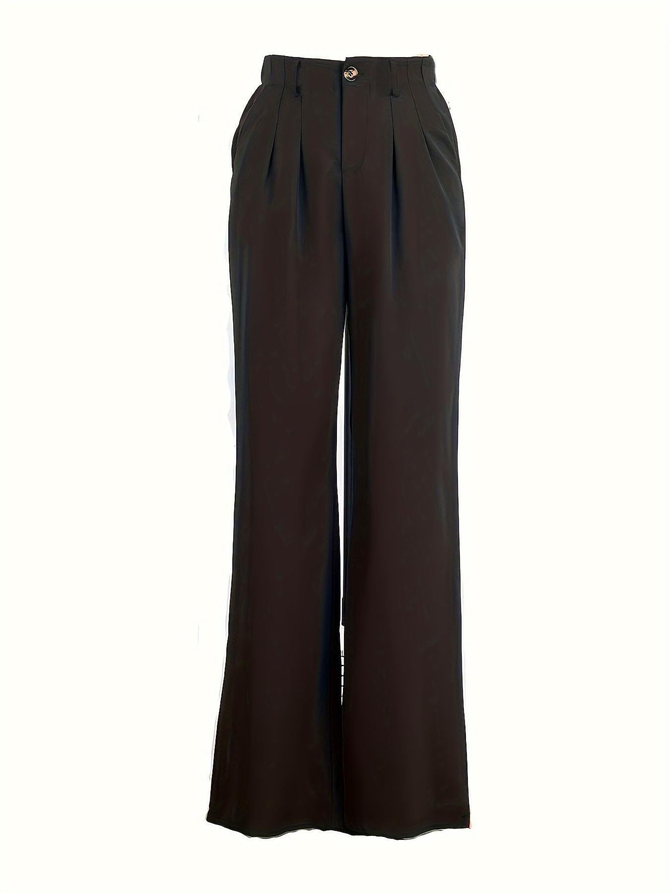 Chic Horizon High-Rise Pleat pants