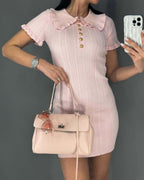 Ivy - French collar dress