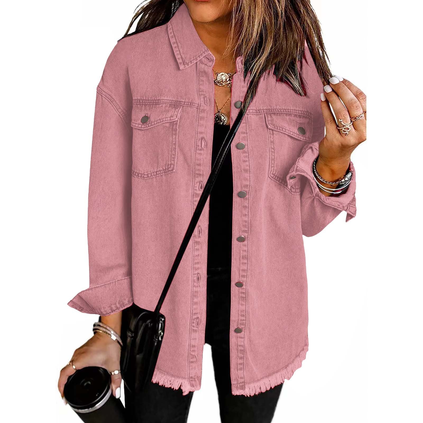 Jenny - Spring Denim Buttoned Jacket