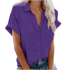 Lucy ™ Chic collared button Shirt