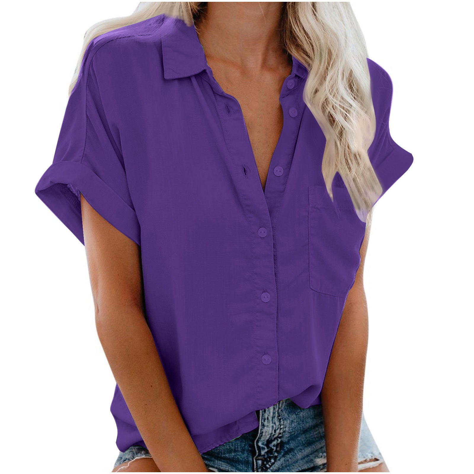 Lucy ™ Chic collared button Shirt
