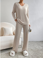 Ribbed Knit Set Spring – Effortless Everyday Style