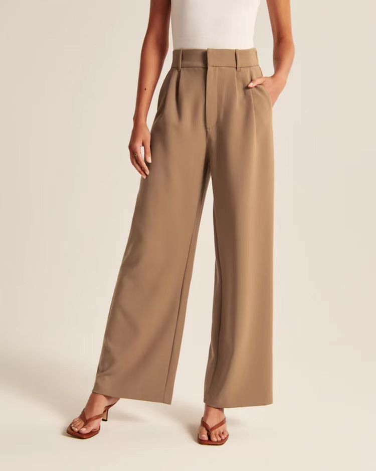 Effortless Pleated Wide Leg