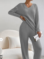 Ribbed Knit Set Spring – Effortless Everyday Style