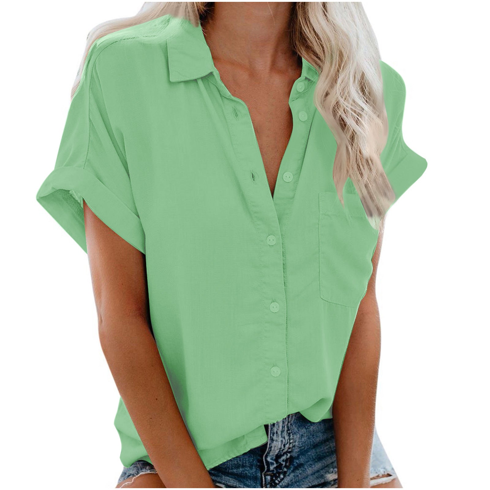 Lucy ™ Chic collared button Shirt