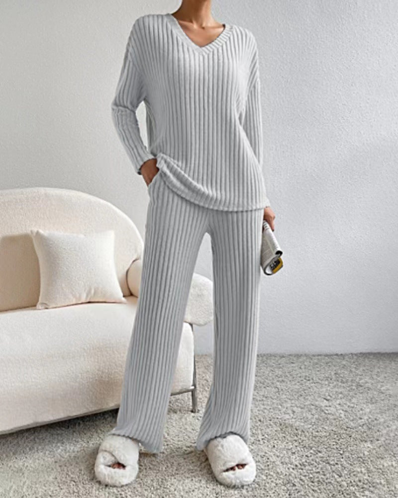 Ribbed Knit Set Spring – Effortless Everyday Style