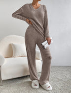Ribbed Knit Set Spring – Effortless Everyday Style