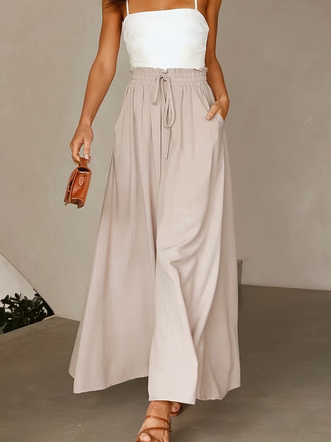 Oaky All-Day Wide Leg Lounge Trousers