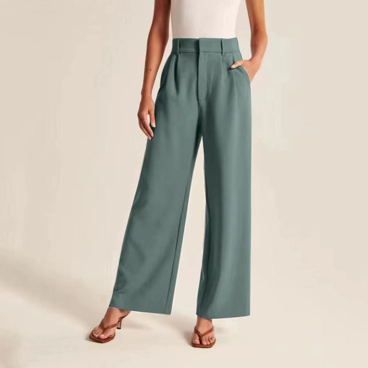 Effortless Pleated Wide Leg