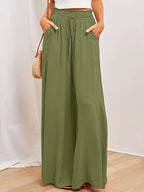 Oaky All-Day Wide Leg Lounge Trousers