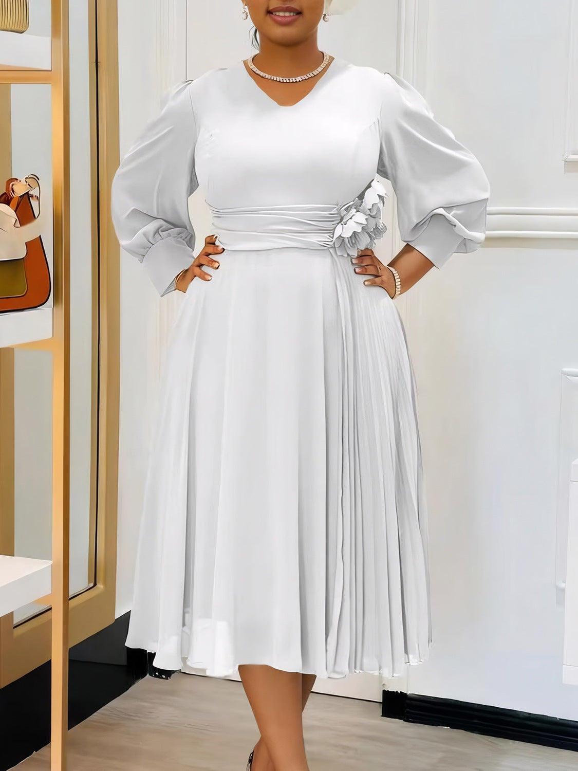 Leya™ Elegant Breathable Wide Chic Dress