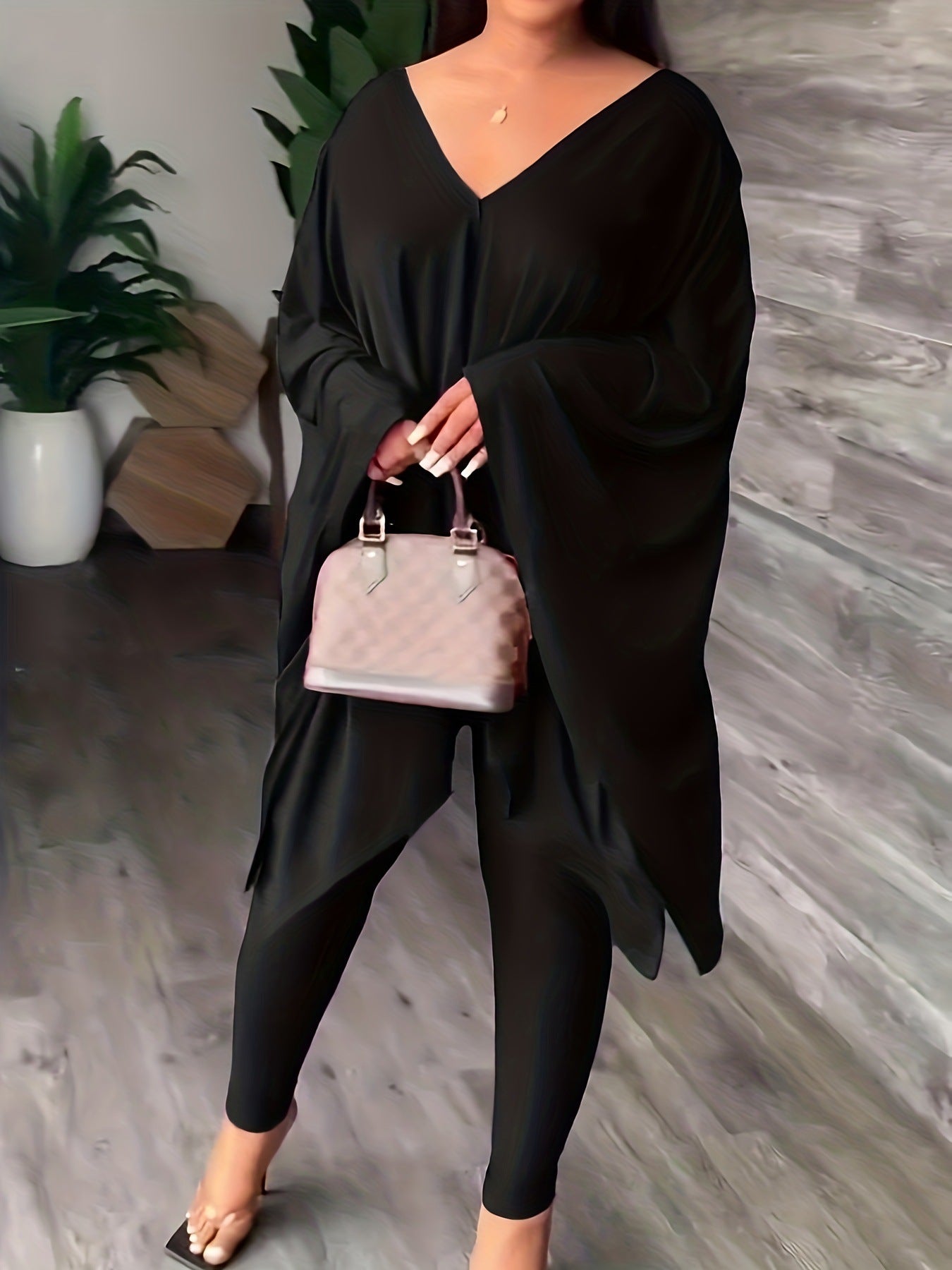 Livy™ Trendy Loose Fit Two-Piece Set Fashionable Casual Wear