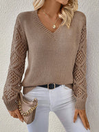 The Aspen Lace Knit Sweater Spring