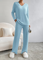 Ribbed Knit Set Spring – Effortless Everyday Style